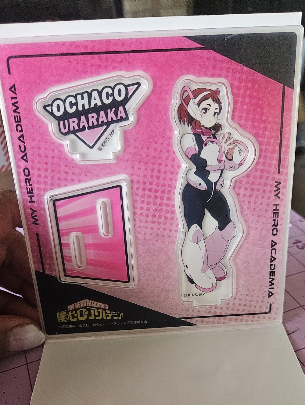 Ochaco Uraraka Acrylic Stand - Pink Accent